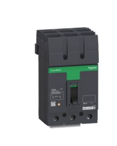 Circuit breaker, PowerPacT Q, 175A, 3 pole, 240VAC, 25kA, I-Line, thermal magnetic, 80%, ABC