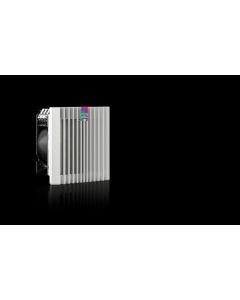 SK Blue e+ fan-and-filter unit, 63 m³/h, 24 V (DC), WHD 148.5 x 148.5 x 82.5 mm, RAL 7035
