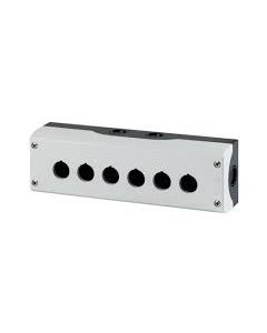 Surface mounting enclosure, 6 mounting locations M22-I6