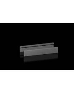 VX base/plinth trim panel, side, H: 100 mm, for D: 800 mm, sheet steel