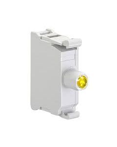 YELLOW LED LAMP HOLDER 187/265V AC/DC