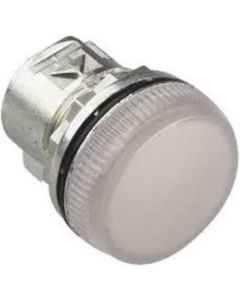 800F PB,22mm Pilot Light,Pilot Light,No Contact Block Circuit,Standard,Clear,Metal,No Contact Blocks
