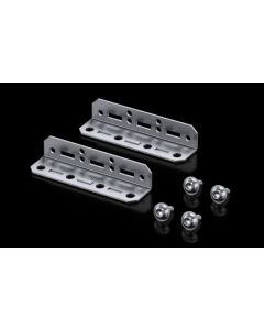 VX base/plinth installation bracket, for sheet steel base/plinth, for base/plinth trim panels, H: 100/200 mm