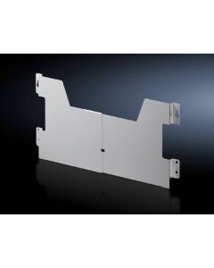 AX Sheet steel wiring plan pocket, width-variable, L: 475 - 575 mm , for door width 600 mm