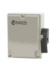 DT0250 3901/HS-B23/1-EHD-MSX 3x250A, N+PE Terminal, Sheet Steel enclosure - RAL 7035, IP65
