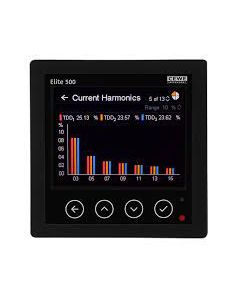 Elite 500, 35-500VAC (L-L), Ib 1A/5A, Imax 6A, class 0.5s, TFT, Aux 85-300V AC/ 48-300V DC, Modbus RTU over RS485, 96 x 96, CEWE