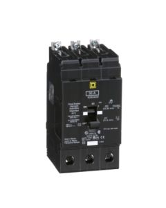 Mini circuit breaker, E-Frame, 30A, 3 pole, 480Y/277VAC, 25kA max, bolt on [TAA]