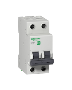 Easy9 miniature circuit breaker- 2P - 20 A - C curve - 6000 A - 230 V