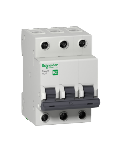Easy9 miniature circuit breaker- 3P - 10 A - C curve - 6000 A - 400 V