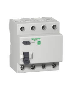 Easy9 Residual Current Circuit Breaker - 4P - 40A - 100 mA - AC type - 400 V