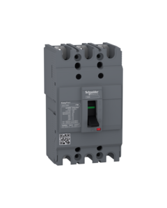 Circuit breaker Easypact EZC100H - TMD - 80 A - 3 poles 3d