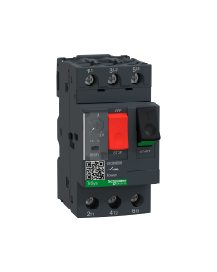 Motor circuit breaker, TeSys GV2, 3P, 2.5-4 A, thermal magnetic, screw clamp terminals