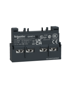 TeSys GV2 & GV3 - auxiliary contact - 1 NO + 1 NC