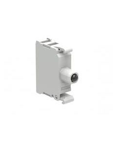 WHITE LED LAMP HOLDER 187/265V AC/DC