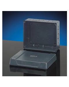 CABLE JUNCTION BOX OF 167MMWX125MMHX82MMD, WITH TERMINAL, IP 66/ 67, RAL 9011 COLOR