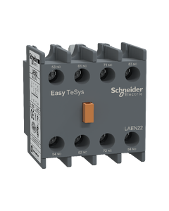 EasyPact TVS - auxiliary contact block - 2 NO + 2 NC - screw-clamps terminals