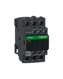 TeSys D contactor - 3P(3 NO) - AC-3 - <= 440 V 38 A - 220 V AC 50/60 Hz coil