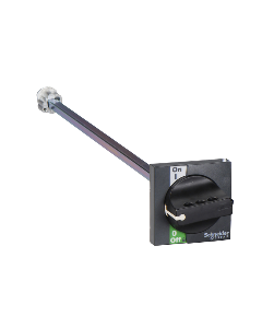 Front rotary handle INS 40..160 - black handle