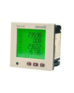 MFM, Elite 500, 35-500VAC (L-L), Rogowski coil Ip 1000A, 70mm dia, class 0.5s, TFT, Aux 85-300V AC/ 48-300V DC, MODBUS on RS485, SW configuration-1 (Ind harmonics Up to 15th order), 96x96, CEWE