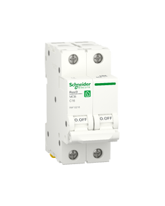Miniature circuit breaker (MCB), Resi9, 2P, 16A, C curve, 6000A (IEC/EN 60898-1)